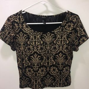 Forever 21 stretchy crop top